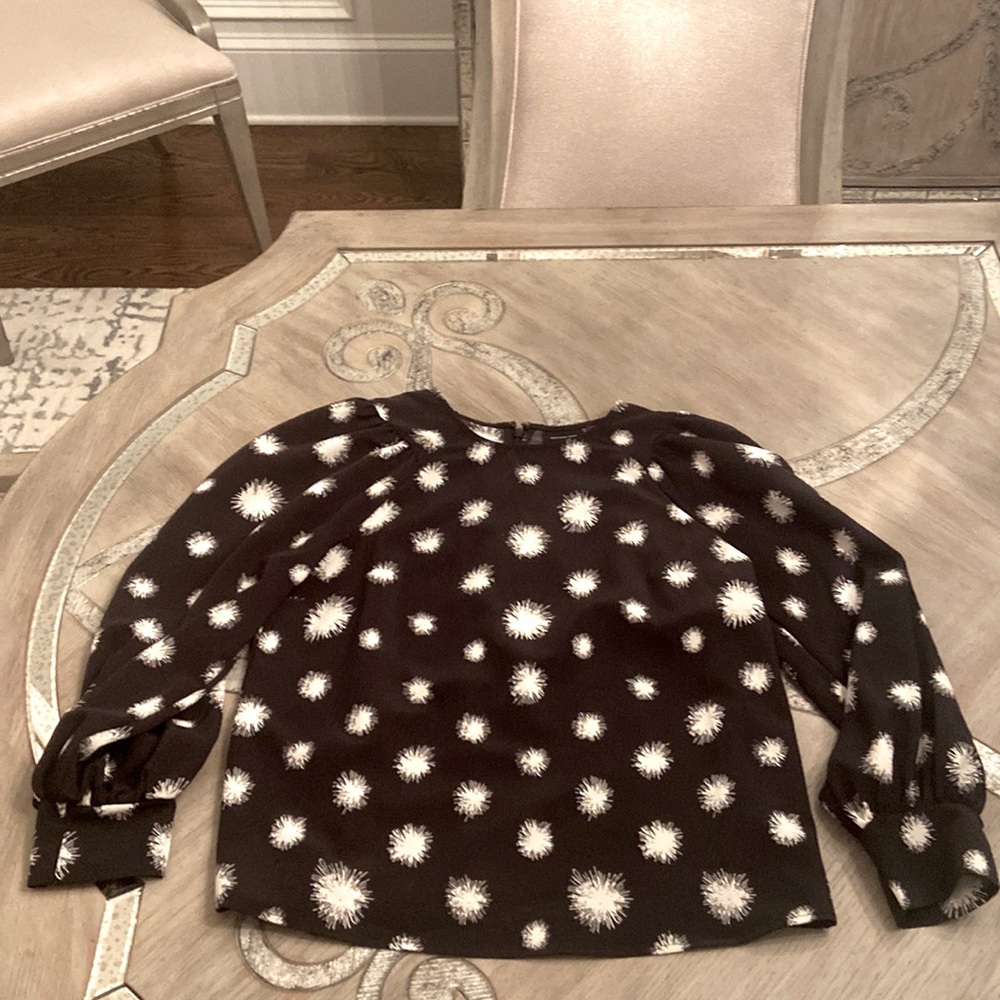 Who What Wear Starburst Blouse size S